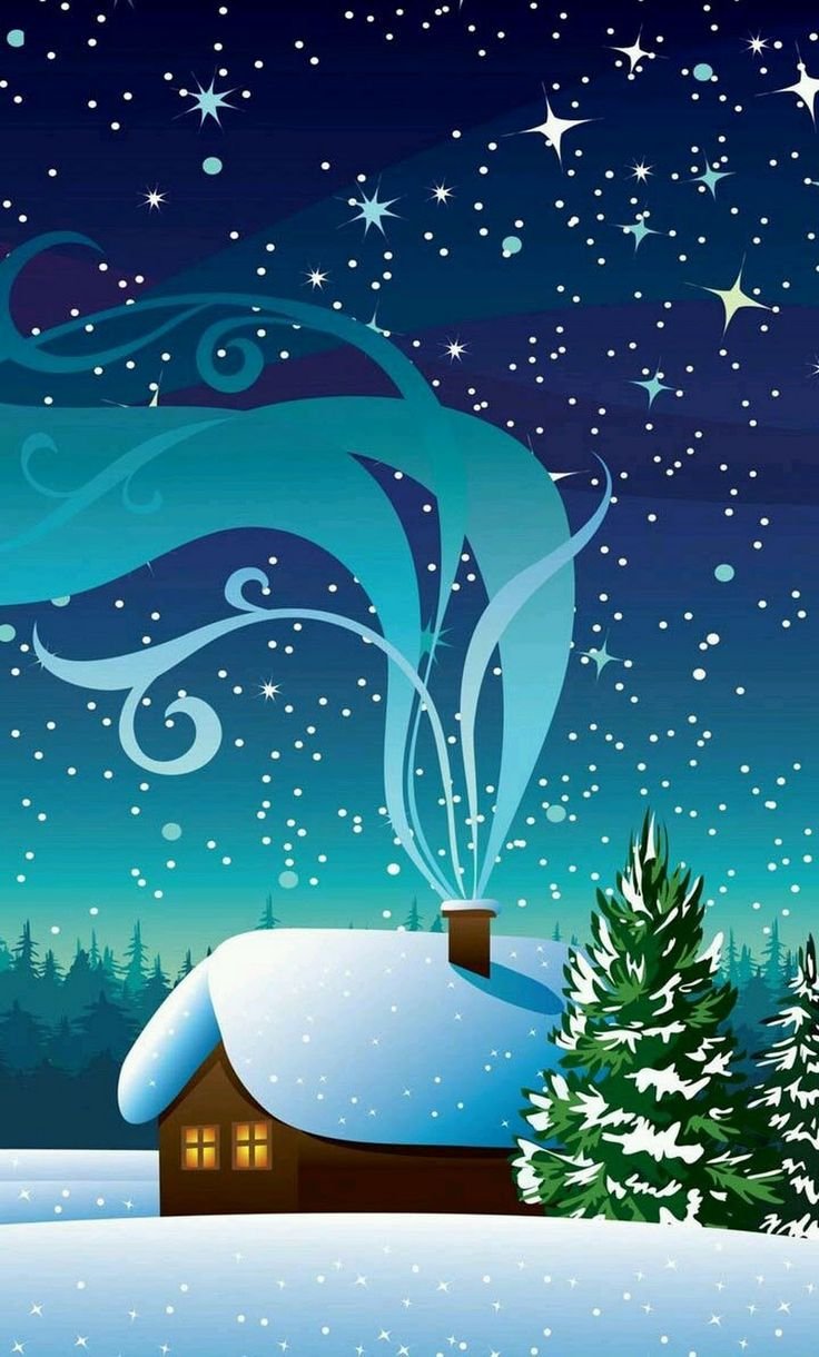 Новогодний пейзаж