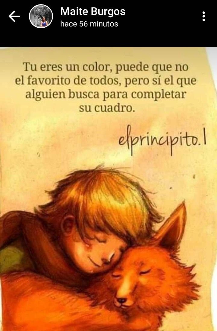 Маленький принц и Лис цитаты