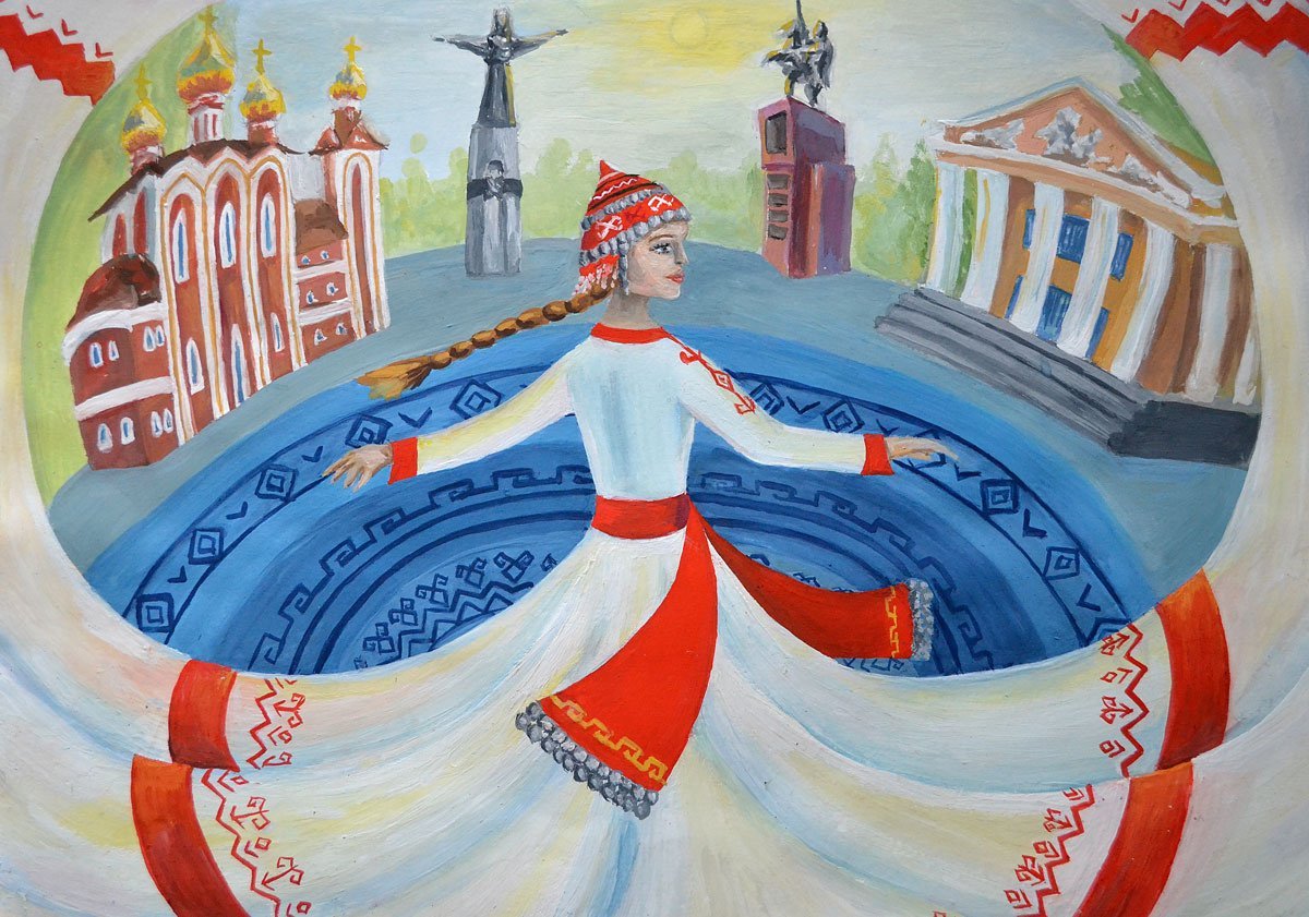 Новогодние традиции чувашей рисунки