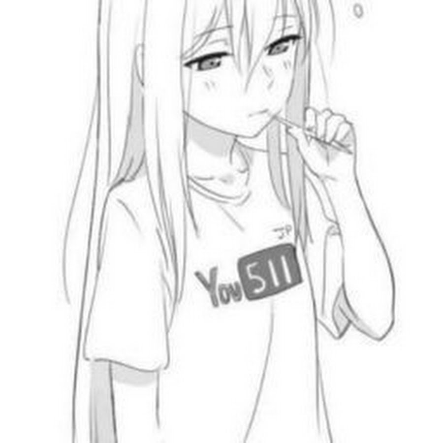 Крутые рисунки для срисовки аниме для девочек