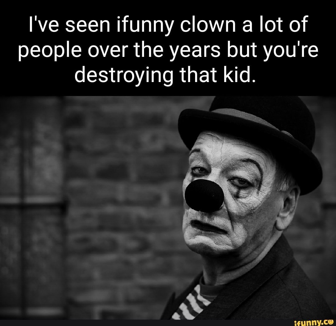 Грустный клоун