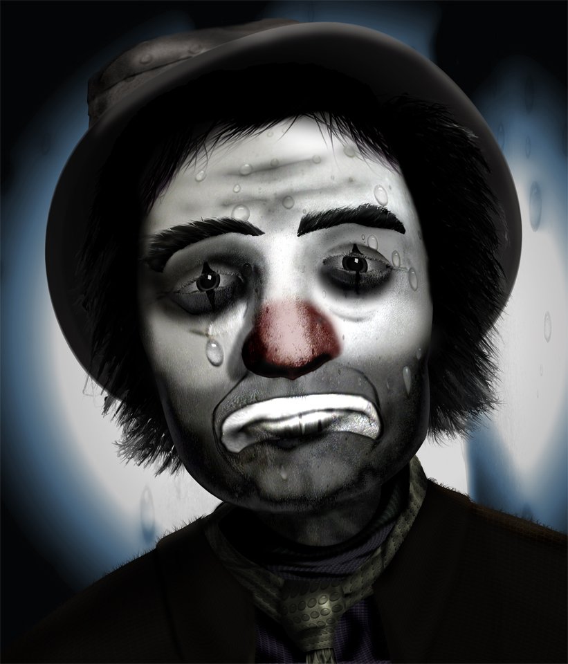 Грустный клоун