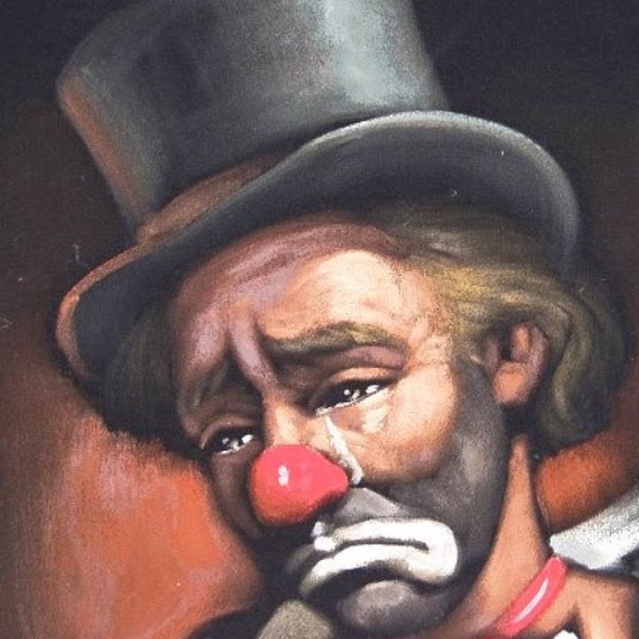 Клоун красивый