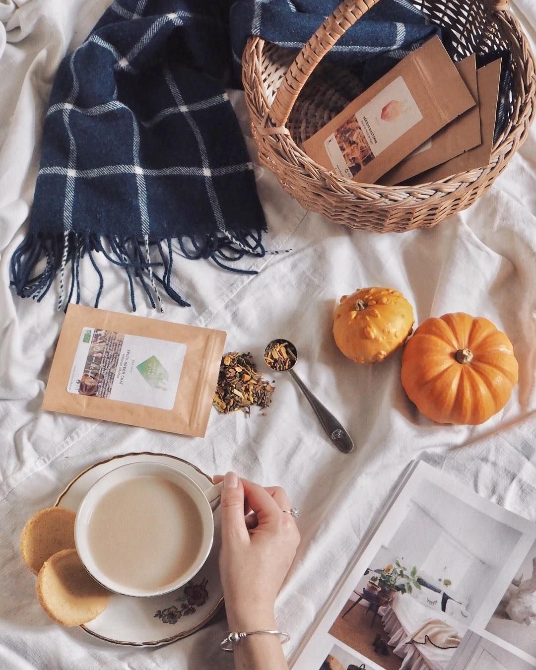 Уютный осенний завтрак