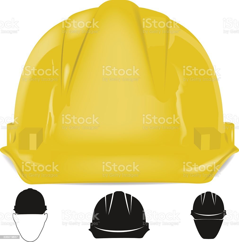 Наклейка туалет строительная каска