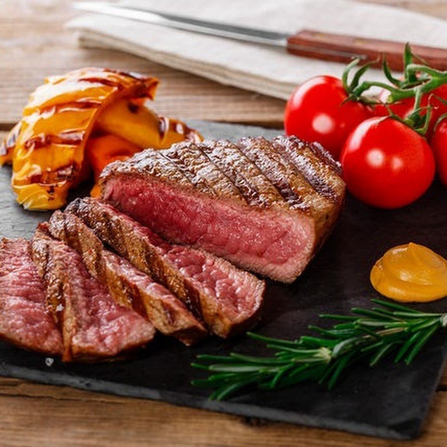 Стейк на мангале