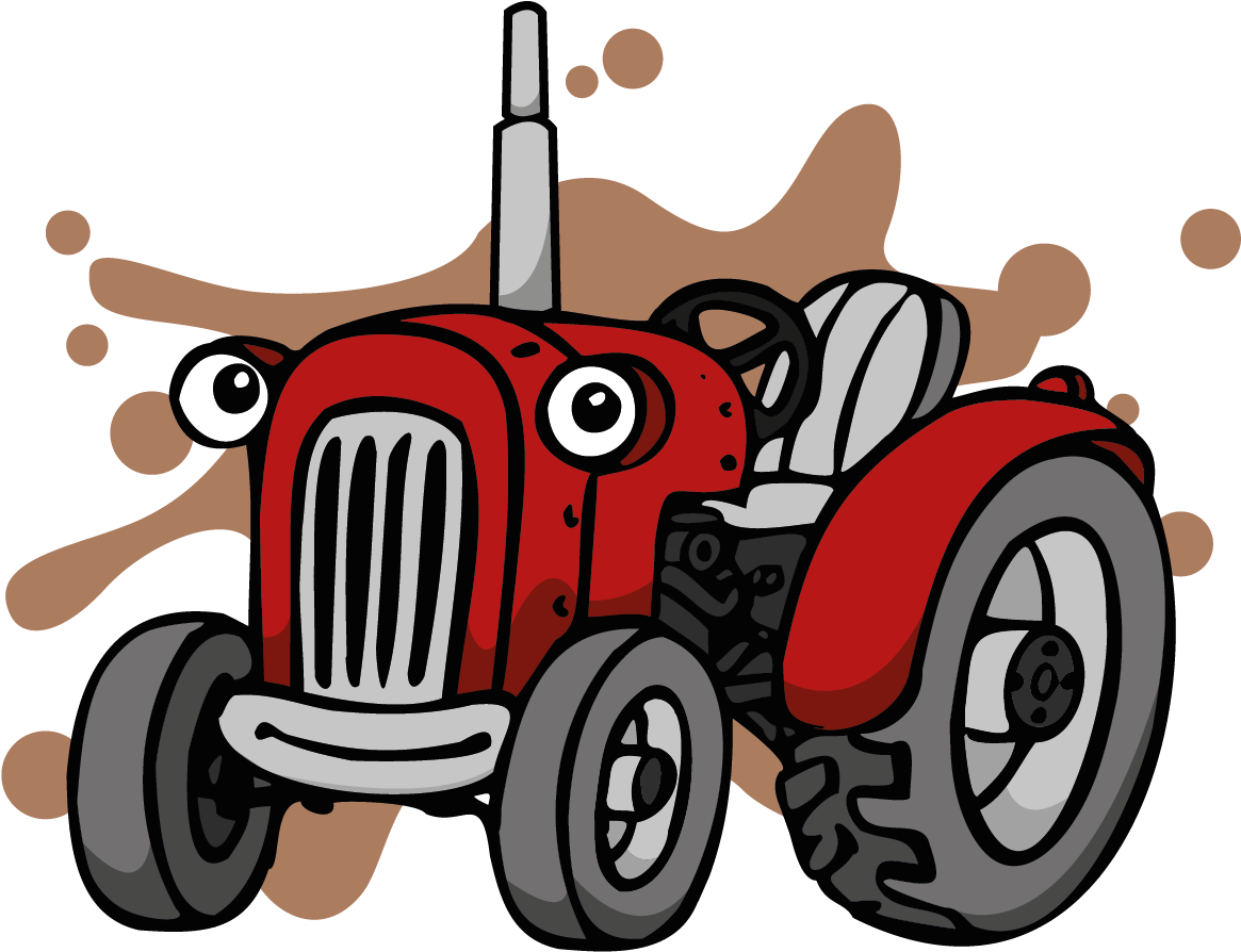 Тракторист мультяшный