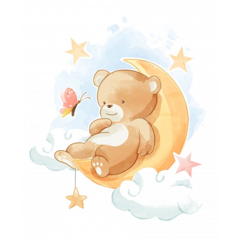 Медвежонок на облаке