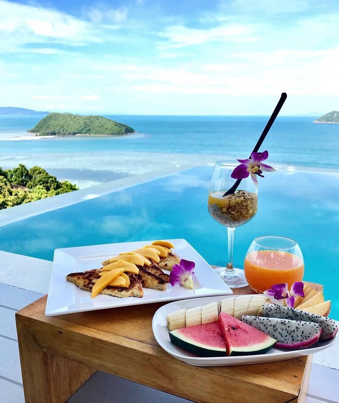 Тропический завтрак