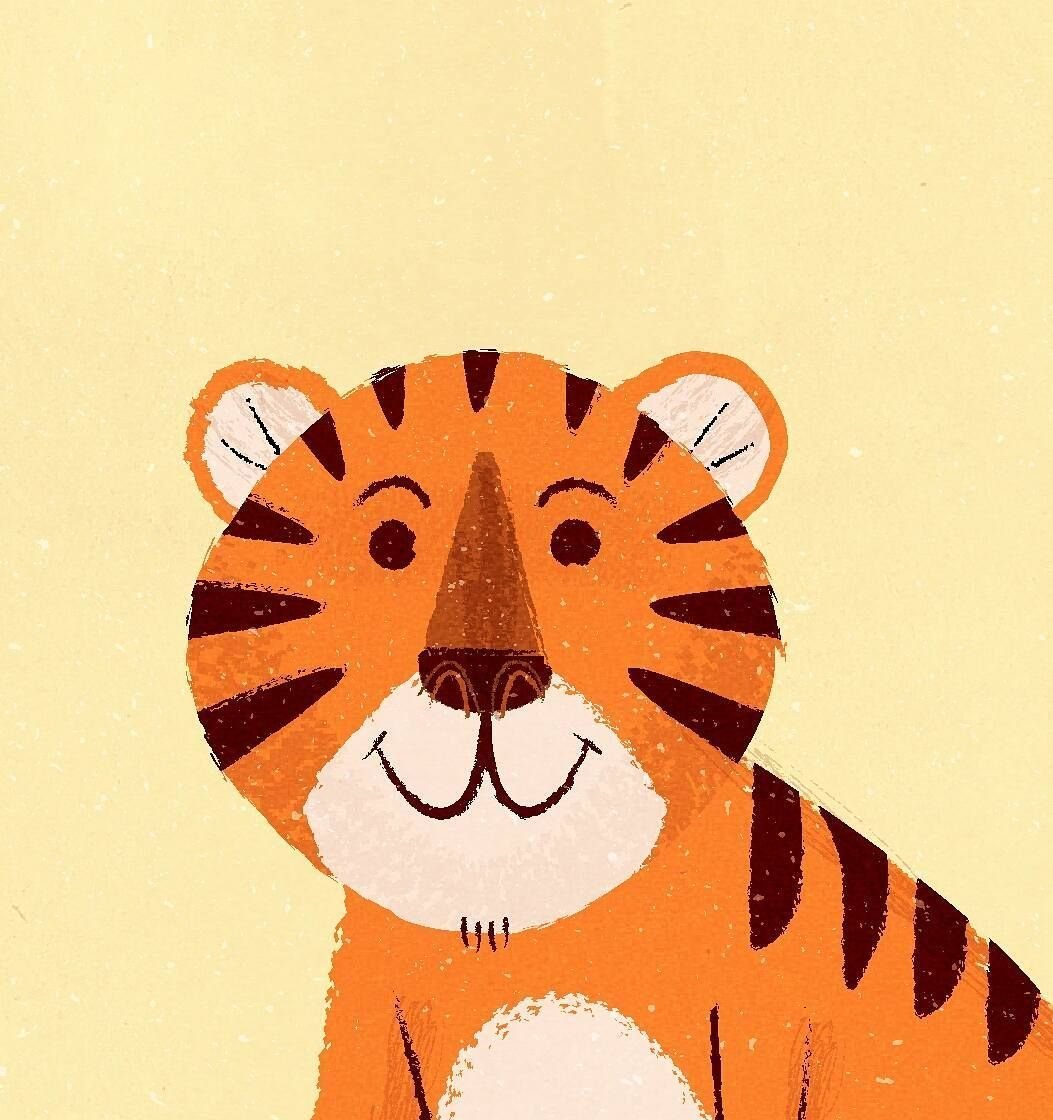 Рисунок тигра