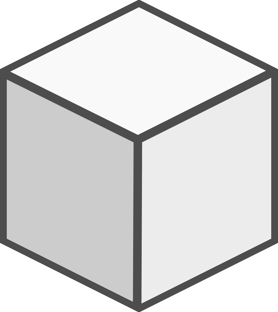 Куб красно синий