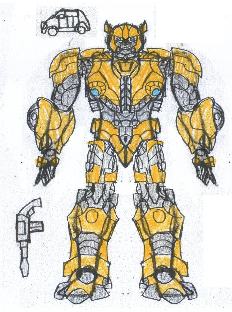 Бамблби робот Марвел