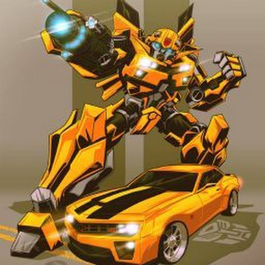 Трансформеры Прайм Бамблби машина