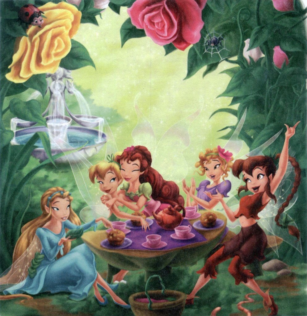 Феи Дисней Старая рисовка