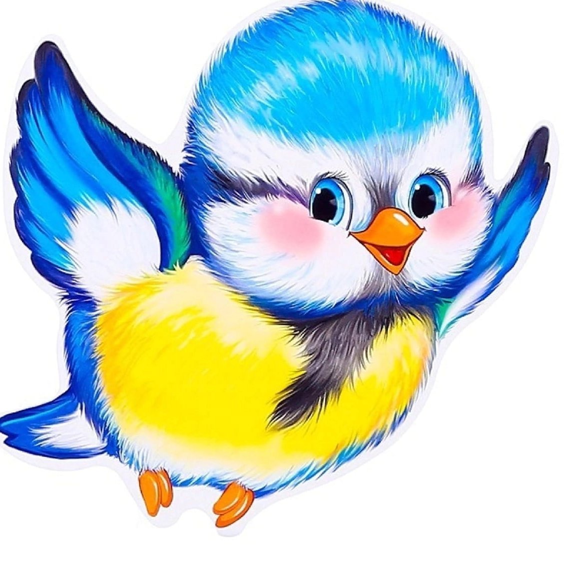 Маска птички синички