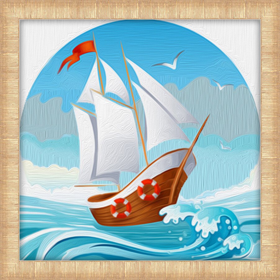 Кораблик картинка