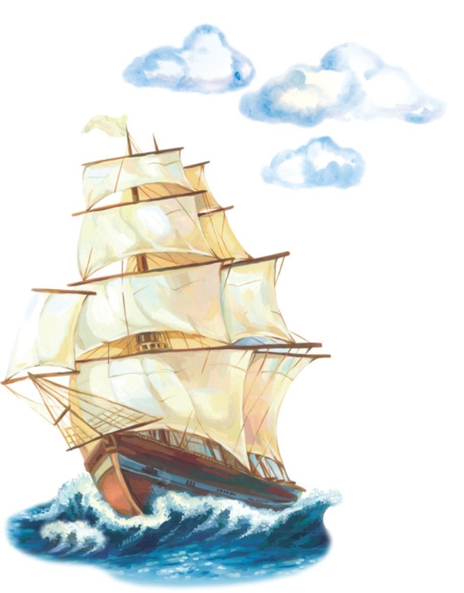 Парусник рисунок