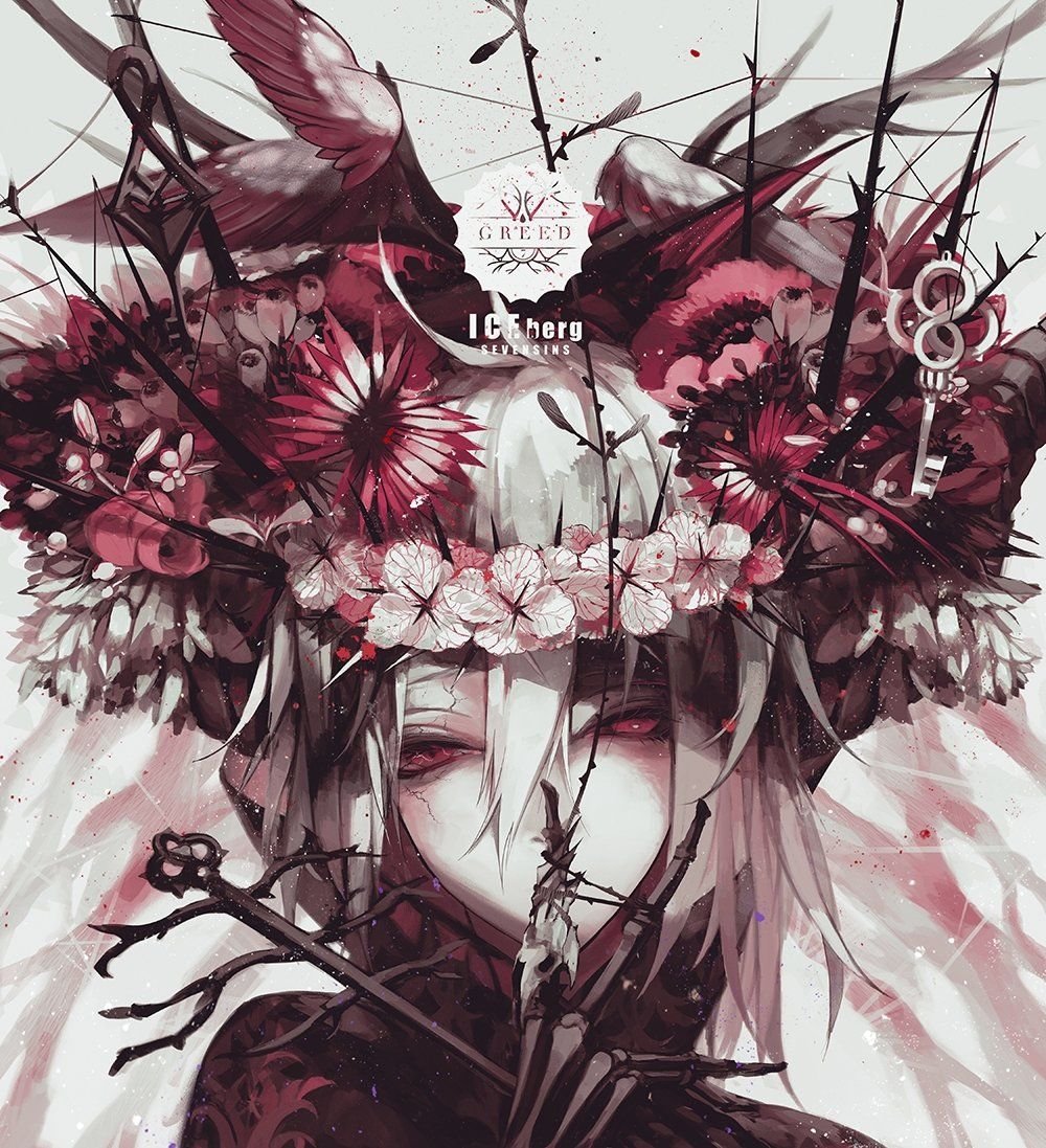 Аниме цветы Эстетика