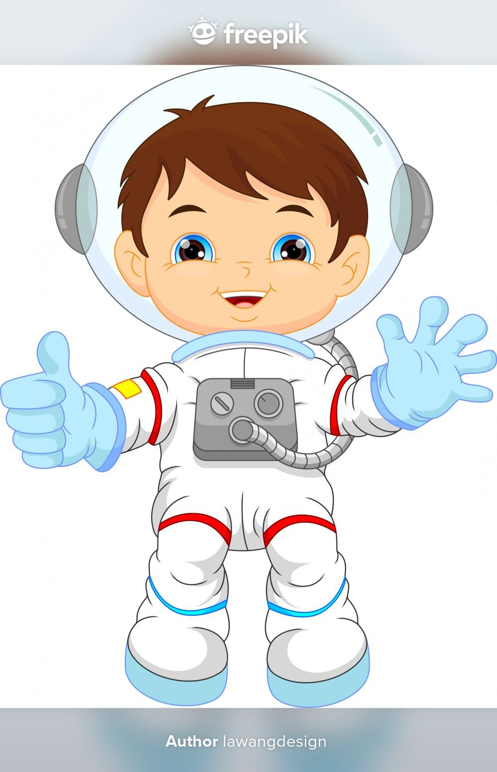 Космонавт для детей