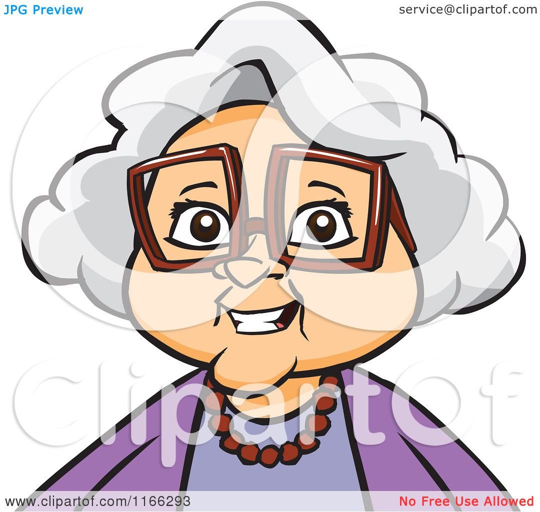 Мультяшные лица бабушек