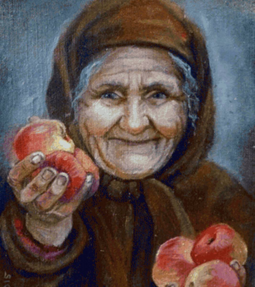 Портрет старушки