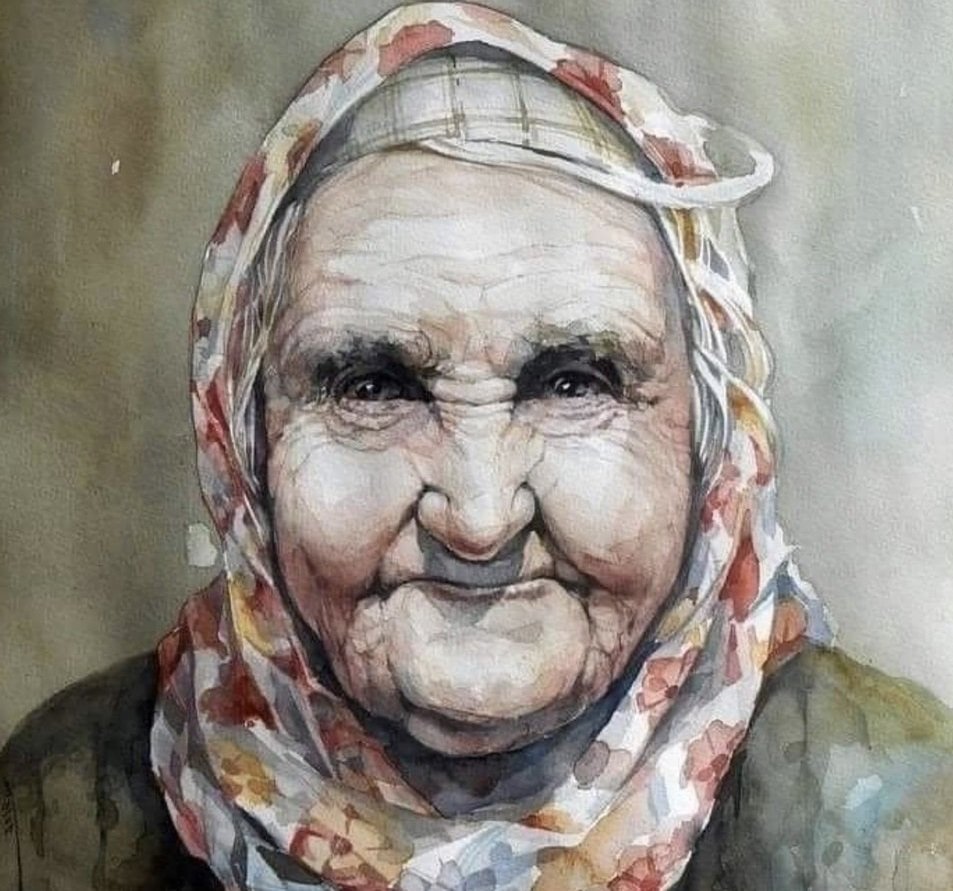 Портрет старушки