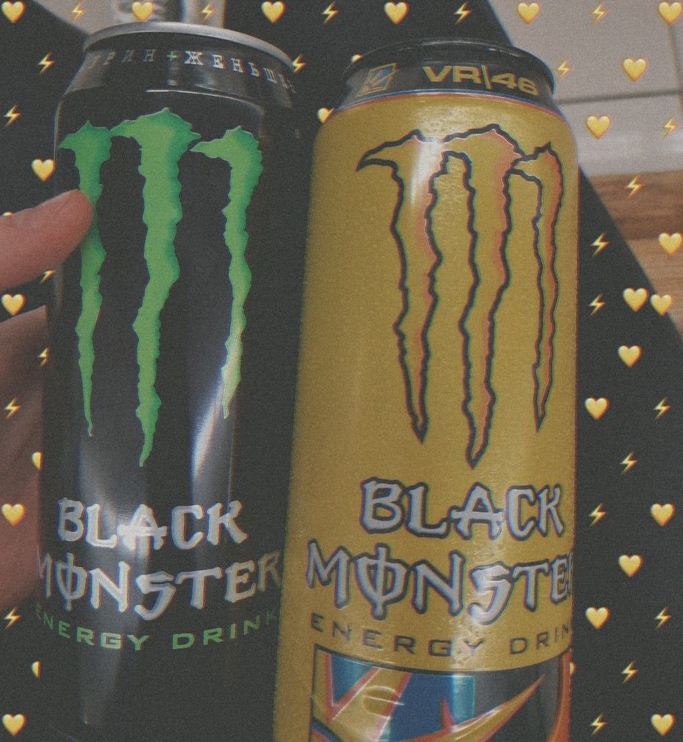 Энергетики Monster Energy aesthetic