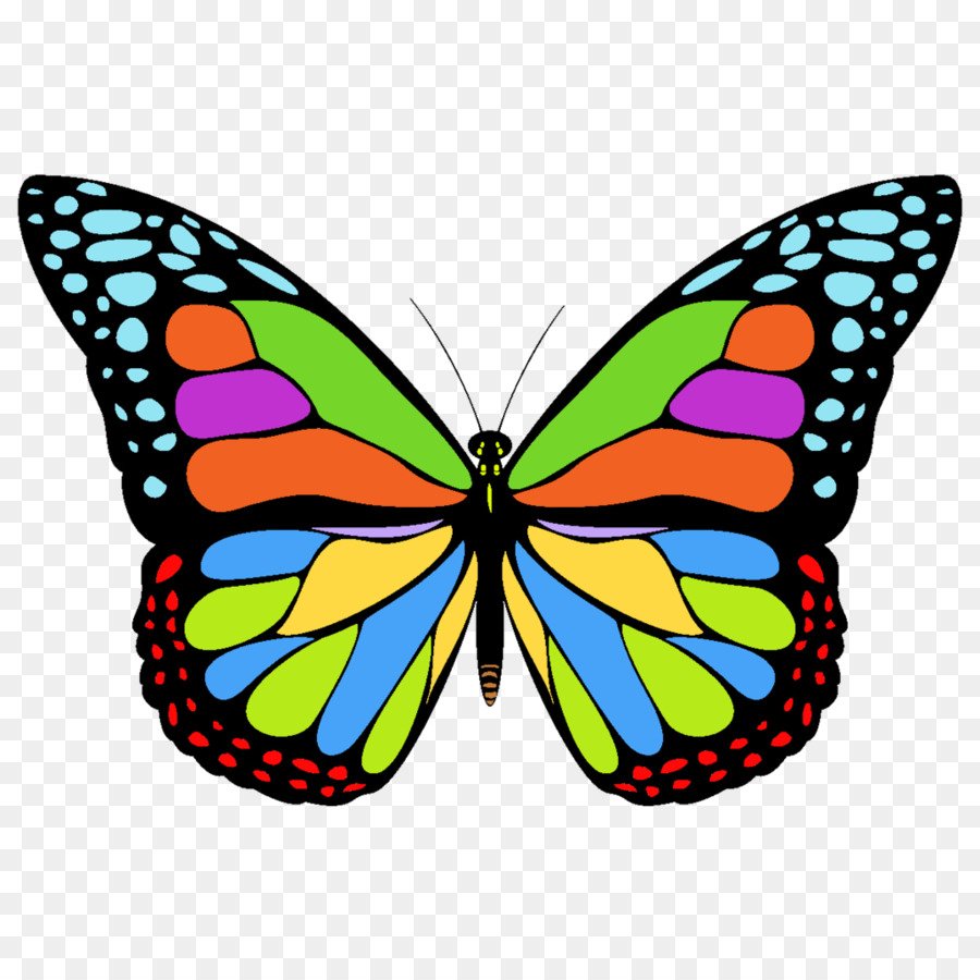 Бабочки мультяшные