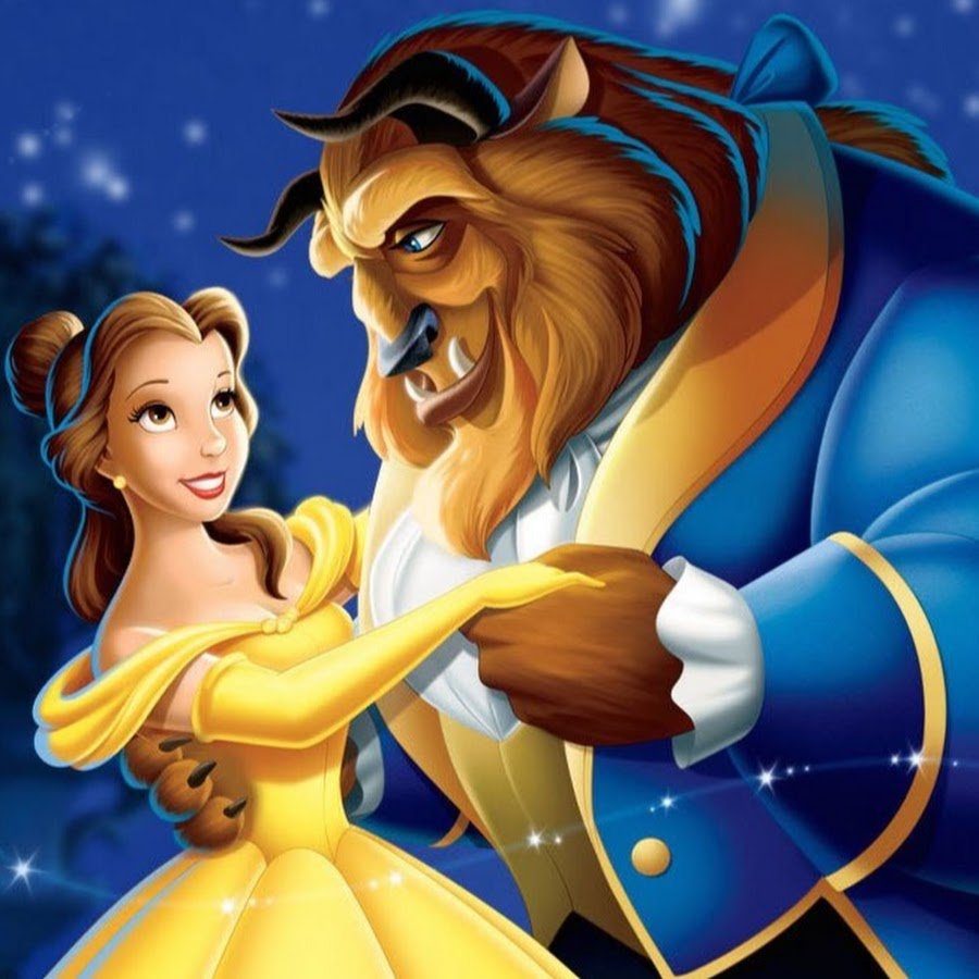 Красавица и чудовище мультфильм Дисней