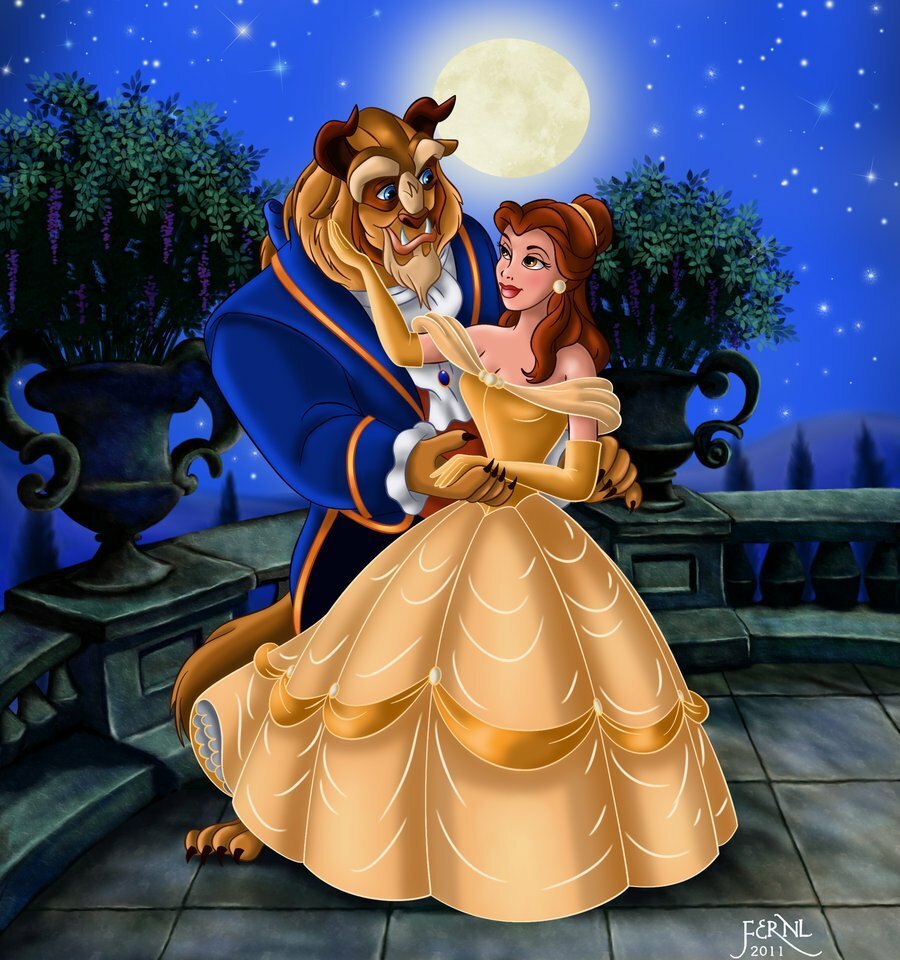 Белль красавица и чудовище мультфильм