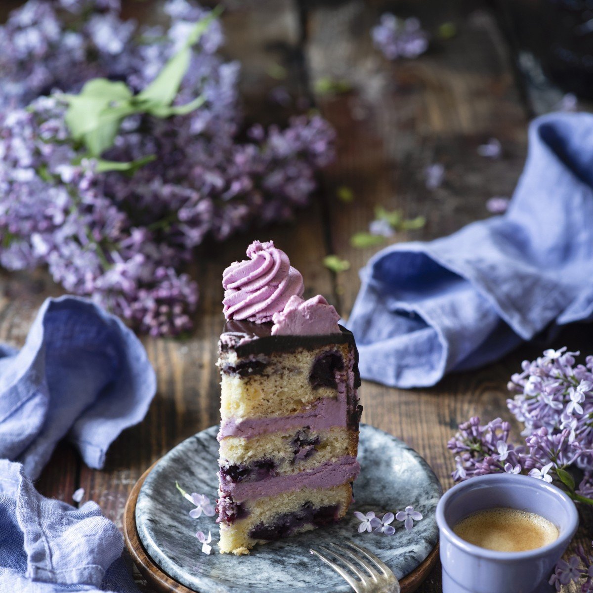 Доброе сиреневое утро