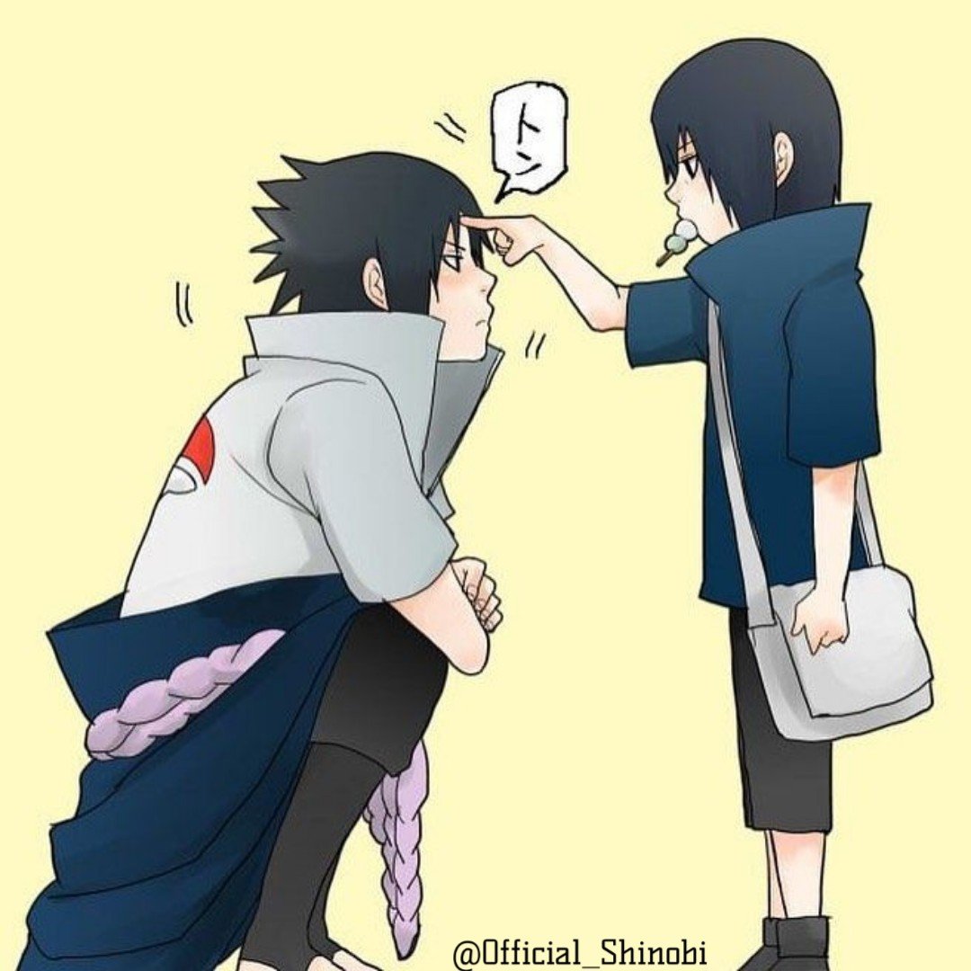 Учиха Саске взрослый и Итачи