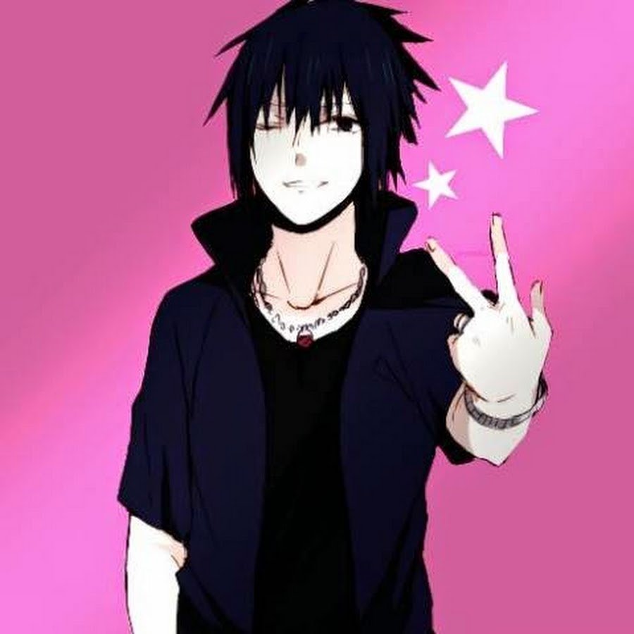 Саске в крутой одежде