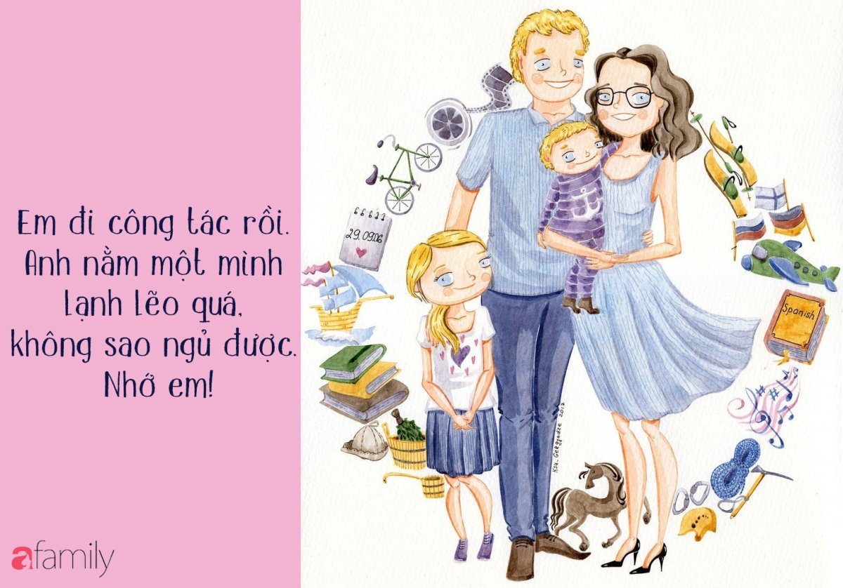 Счастливая семья иллюстрации