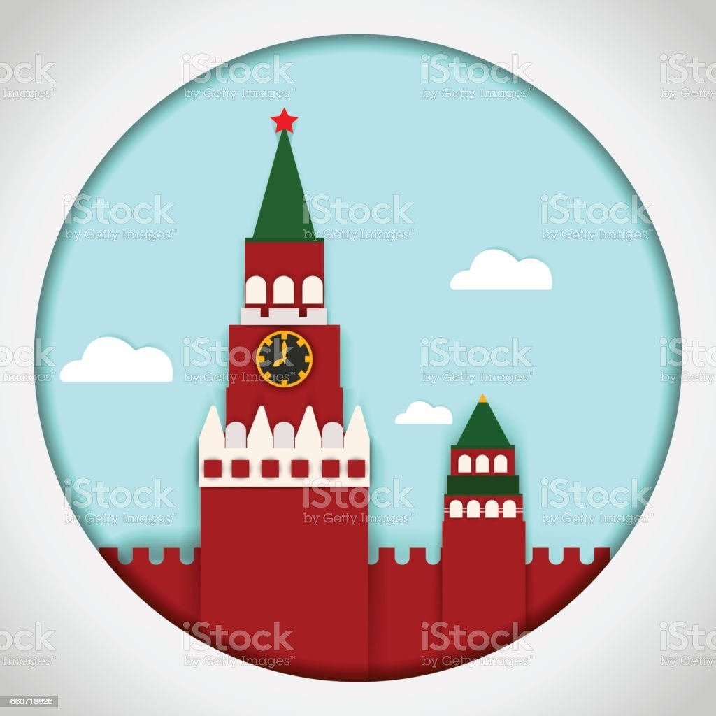 Аппликация Кремль