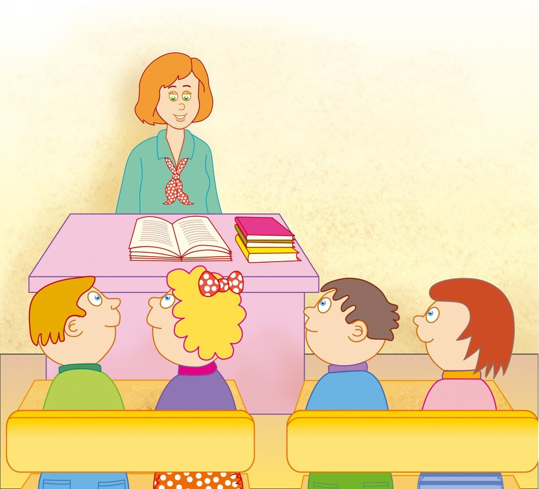 Беседа учителя с учеником иллюстрация