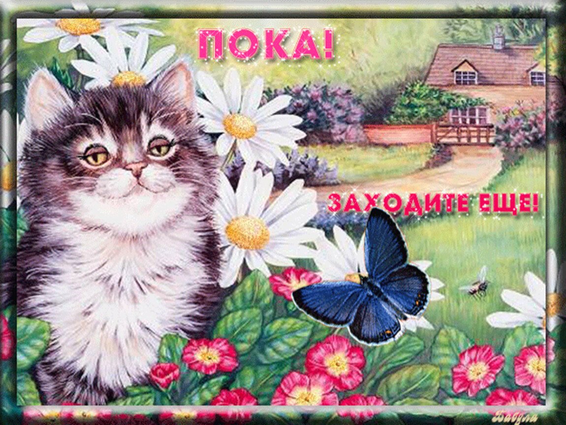 Открытка пока