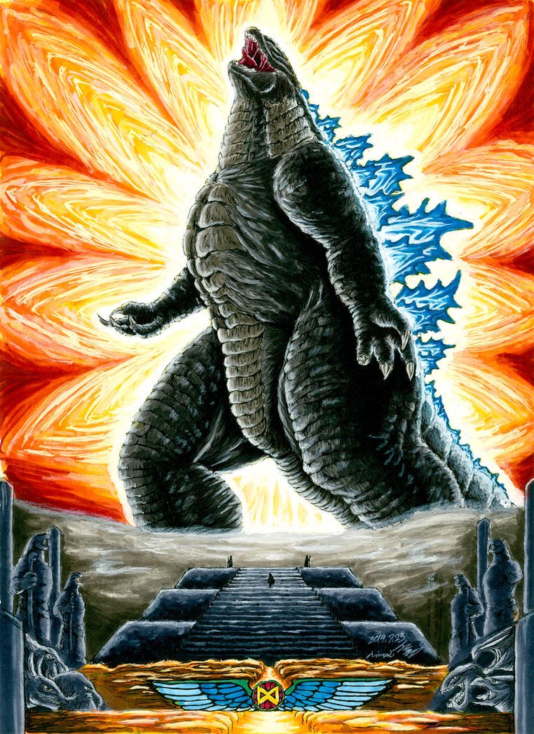 Пряник Годзилла