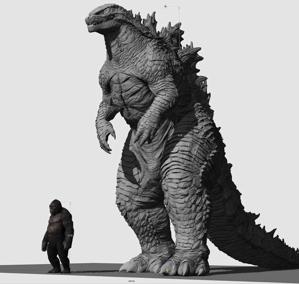 Годзилла 2014 против Конга