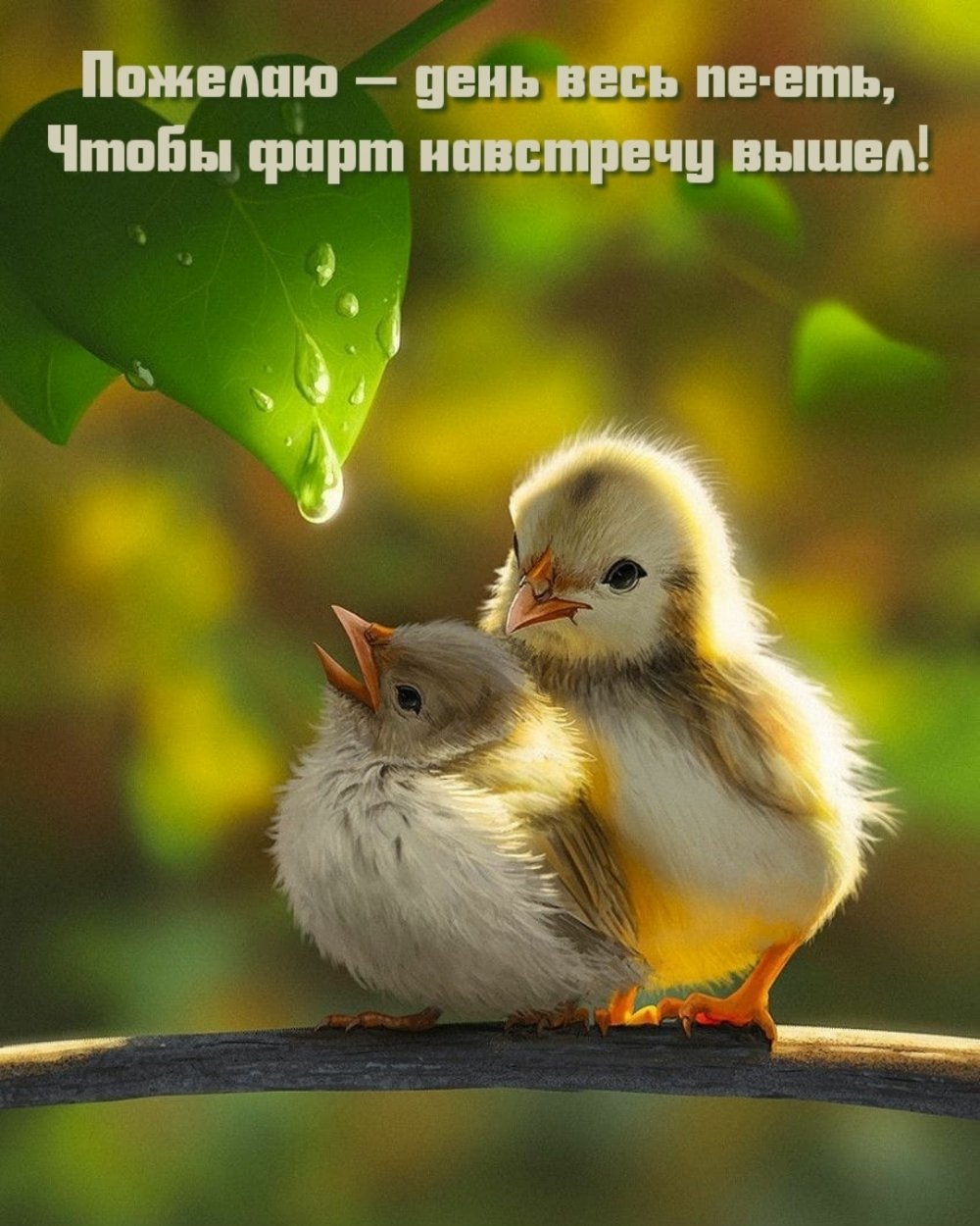 Утро птички