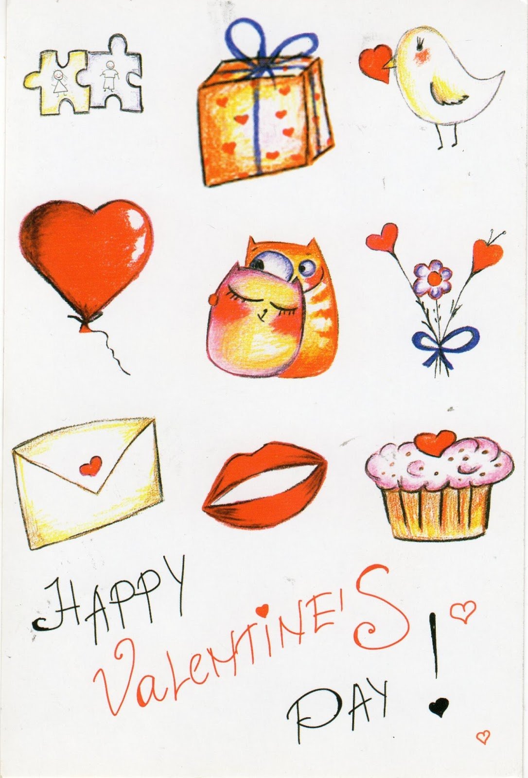 Рисунки на день Святого Валентина