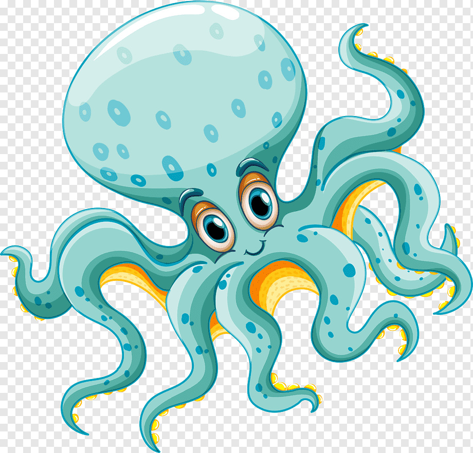 Оранжевый осьминог