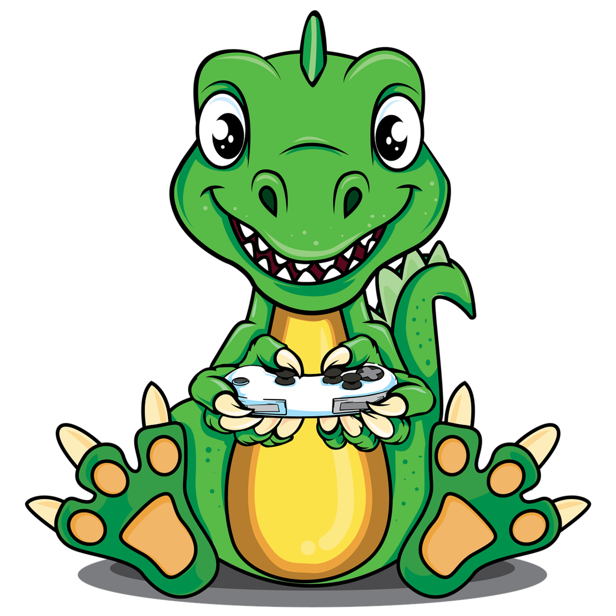 Динозавр мультяшный