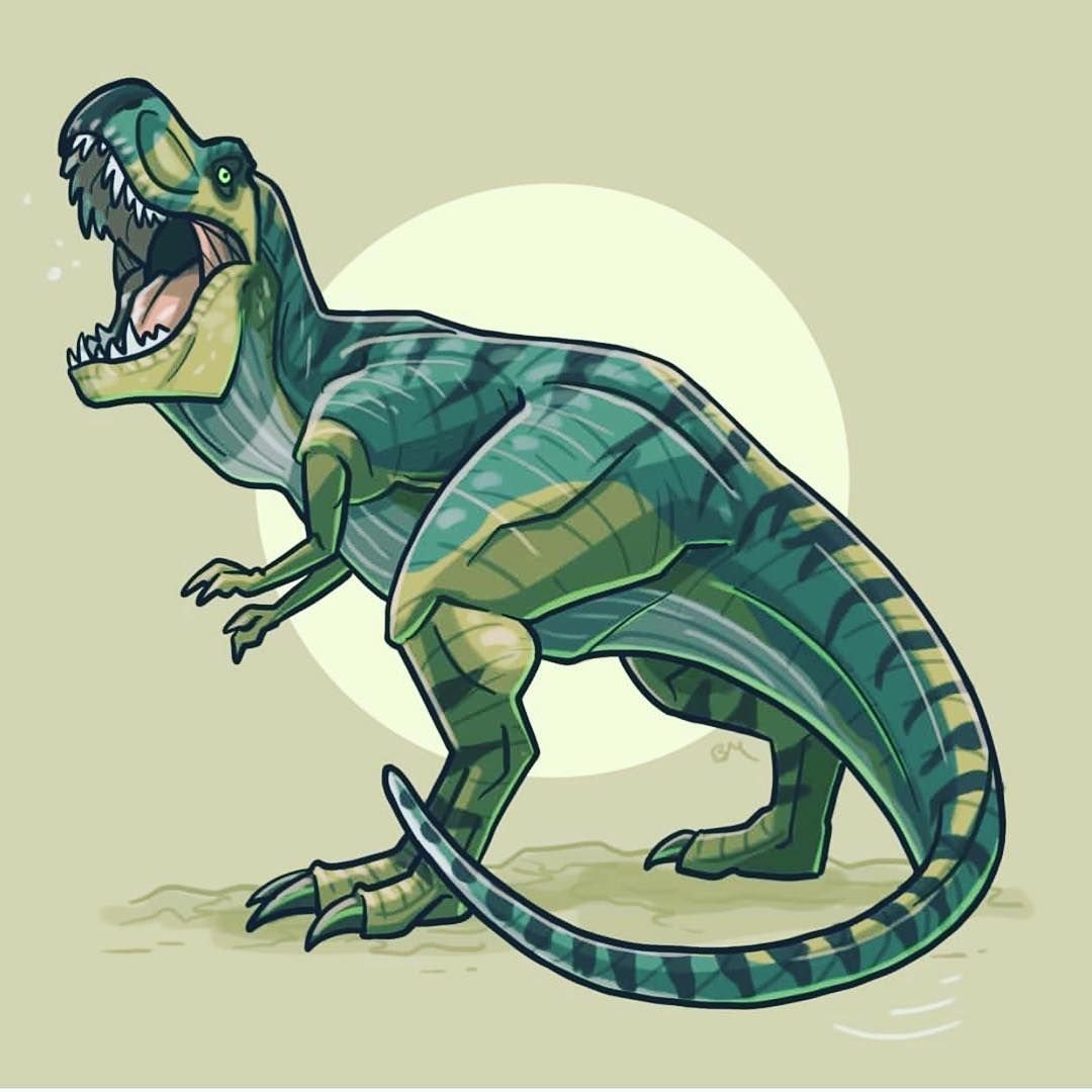 Тираннозавр рекс арт Jurassic World