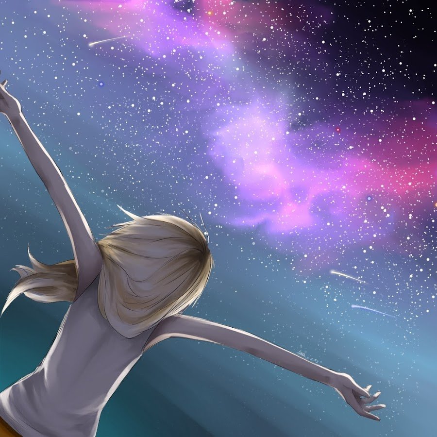 Девушка космос