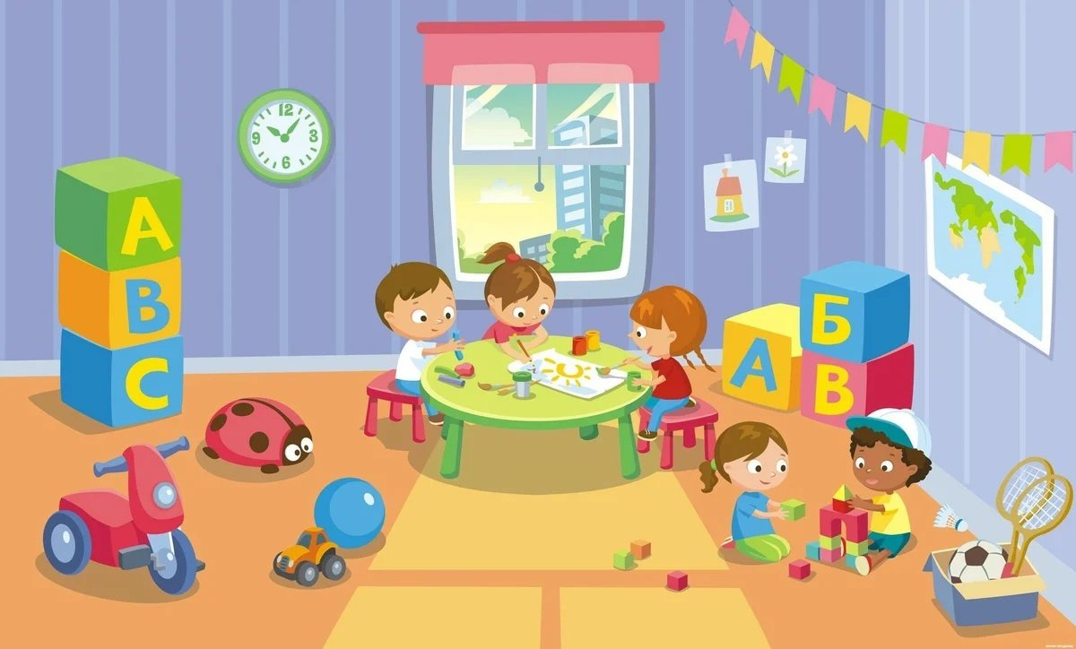 Иллюстрации в детскую игровую комнату