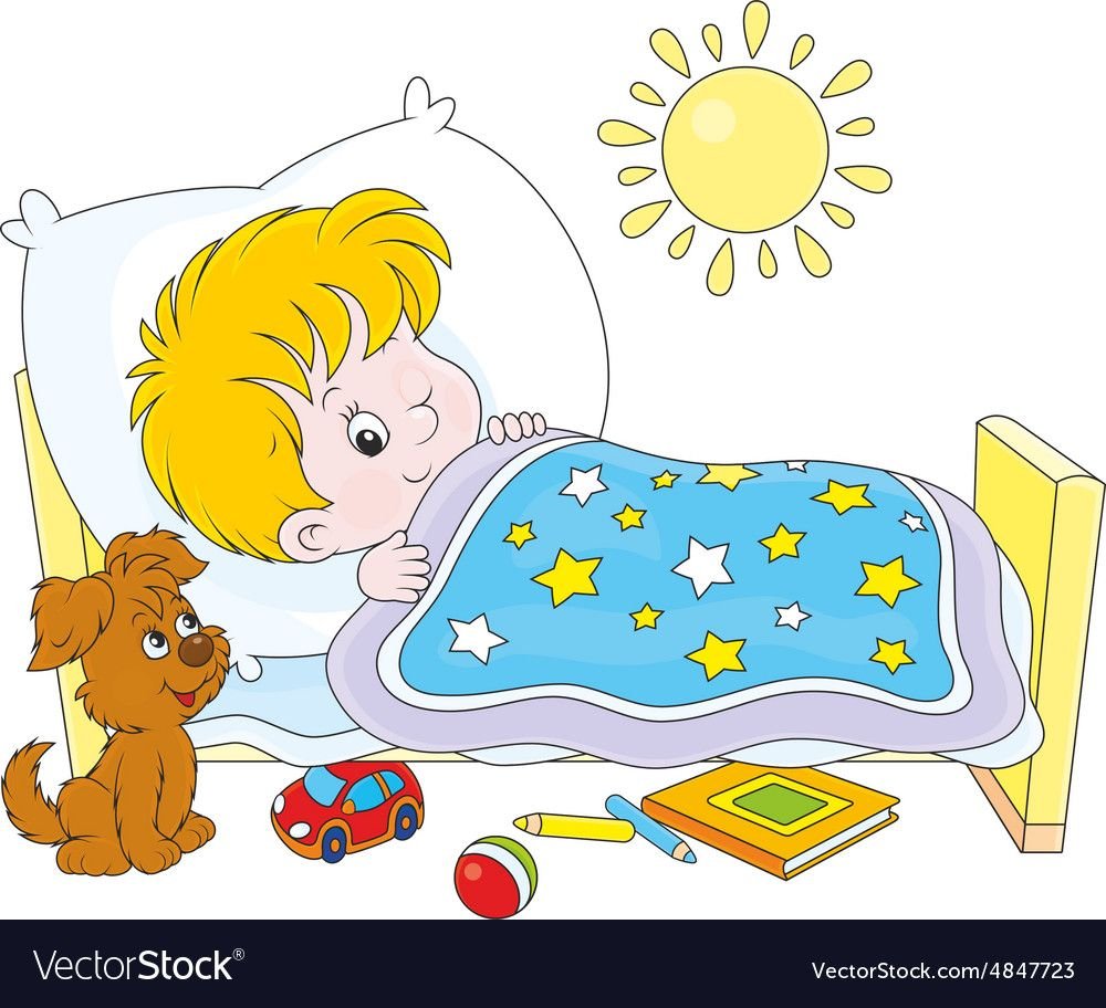 Дети проснулись в детском саду