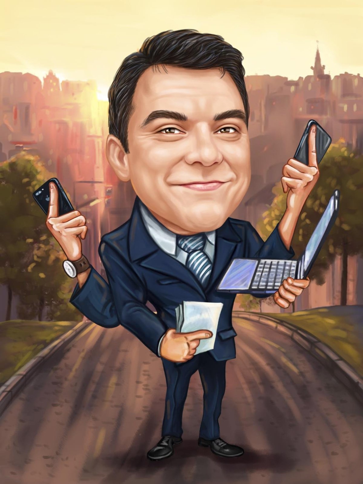 Веселые шаржи на женщин