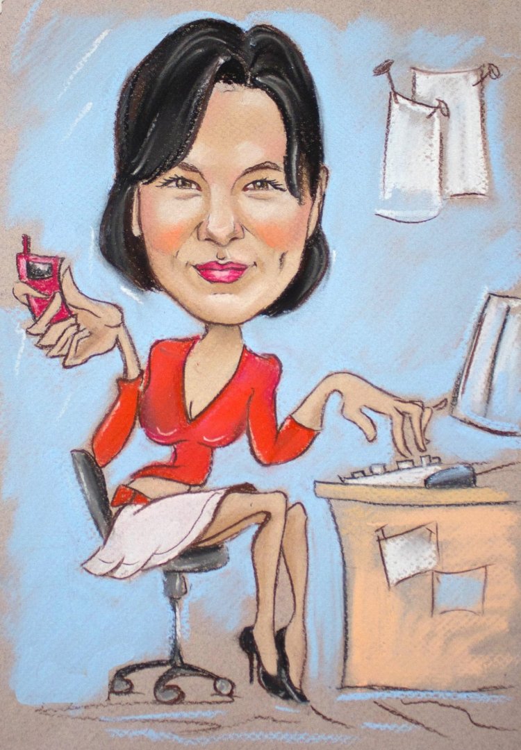 Шарж Мистер Бин