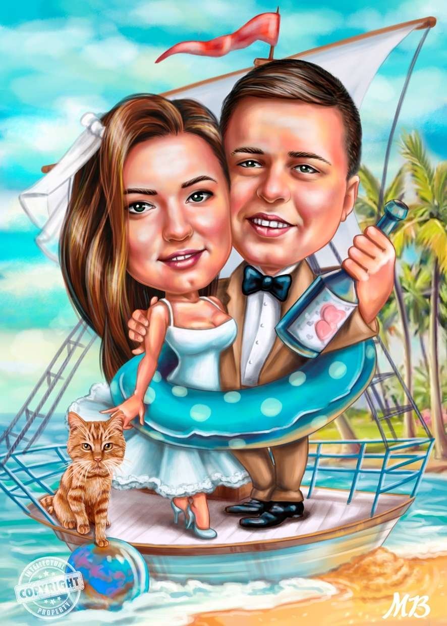 Цифровой шарж